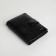 Male purse on magnet 3 in 1, department for auto documents, passports, black color