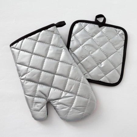 Kitchen set of the “Vegetables” shares, a bag 17x17 cm, mitten 26x16 cm-2