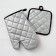Kitchen set of the “Vegetables” shares, a bag 17x17 cm, mitten 26x16 cm