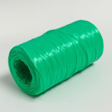 Yarn "for knitting moons" 100% polypropylene 300m/75 ± 10 g in the shape of a cylinder (grass)-2