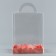 Confectionery box, chest, packaging, “delicate flowers”, 14 x 14 x 18 cm