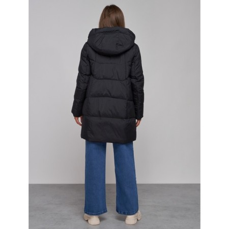 Winter jacket, size 48, black color-3