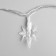 Garland “thread” 5 m with nozzles “stars”, ip20, transparent thread, 20 LED, glow of multi (RG/RB), blinking, 220 V