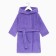 Terry dressing gown, size 32, purple color, 320 g/m2 cotton 100% with AIRO