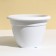 Flower pot, d = 30 cm, 7.5 l, plastic, white