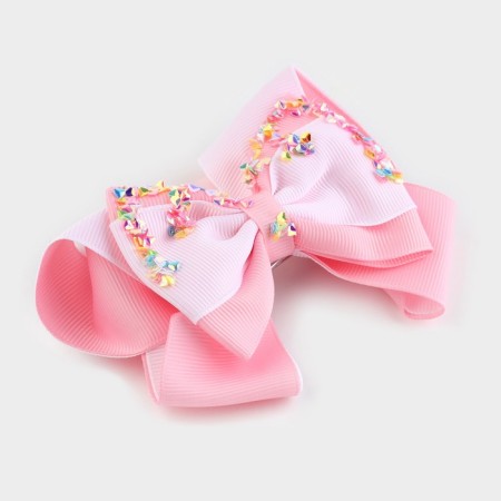 Outlet. Hair bow on a hairpin, 12 cm, princesses-2