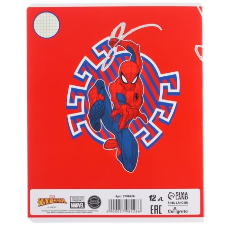 A set of first grader in the folder, spider-man, 40 items-15