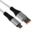 MicroUSB cable - USB, 2.4 A, TPE braid, thickened, 1 meter, white