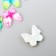 Decorative element "butterflies", mix 10 mm