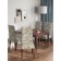 Czech for a chair "Bright flower paradise", decorative, velor