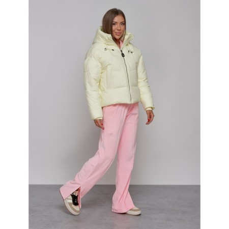 Winter jacket, size 50, light yellow color-2