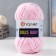 Yarn "Dolce Baby" 100% micropoliester 85m/50 g (750 pink)