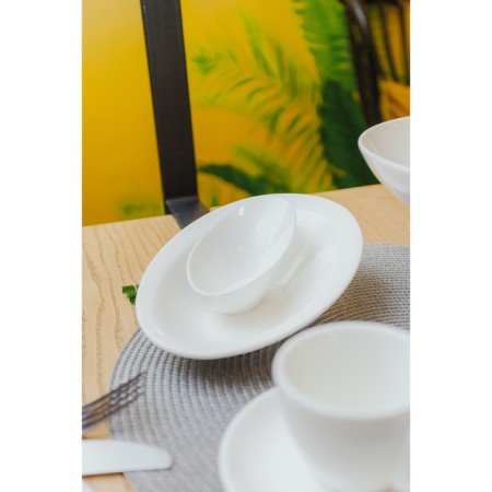 Porcelain salad Wilmax Stella, 150 ml, white color-3