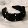 Hair cap "Juno" beads, 5 cm, black