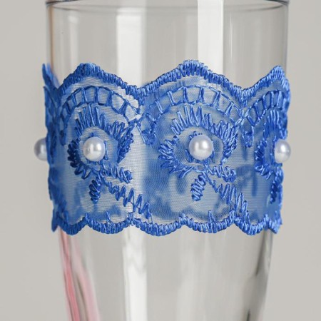 Set on the table of the newlyweds "Harmony", blue-6