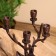 Summary for 4 candles "deer" aluminum 16x12x32 cm