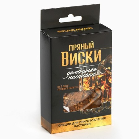 A mixture of spices for tincture "spicy whiskey"