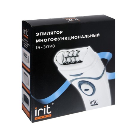 IRIT IR-3098, 3 W, 2 speeds, 3 nozzles, 3AAA (not in the kit), white-11