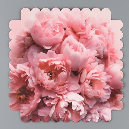 Confectionery box, chest, packaging, "petals of happiness", 20 x 20 x 20 cm-6