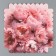 Confectionery box, chest, packaging, "petals of happiness", 20 x 20 x 20 cm