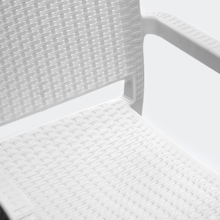 Gardener chair "Matsesta", 57.5 x 58 x 86.5 cm, white-1