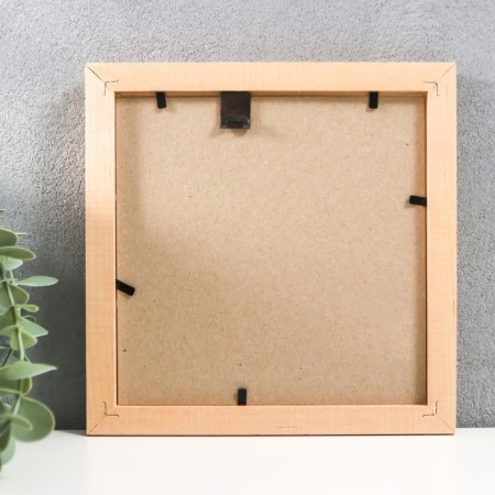 Photo frame pine С20 15x15 cm (plastic screen)-1