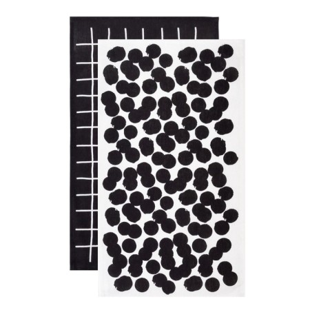 A set of kitchen towels of the Dolyana "Geometry" 35x60cm-2pcs, 100% cotton-10