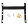 Heater RAMO SB-1500.2 B, convector, wall/floor, 1500 W, 20 m², black