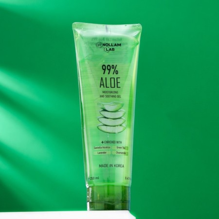 NOLLAM LAB gel moisturizing and soothing aloe 99.2%, 250 ml