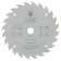 Disk of wood and chipboard Berger BG1641, Fast cut, 2.6/1.8 mm, 190x20/16x24z