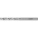 Zubrov metal drill, steel P6M5, cylindrical shank, 3.3 x 65 mm, class A