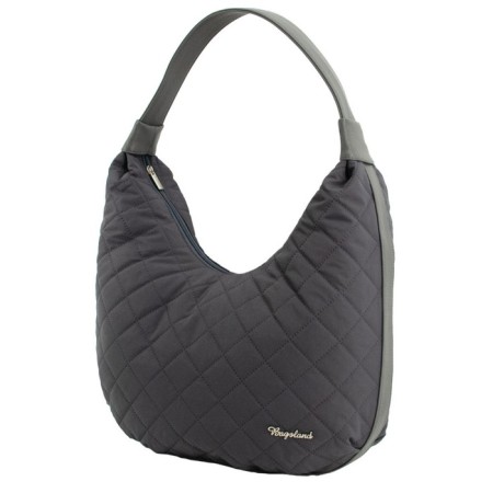 Female bag, textiles, gray 45x15x58 cm
