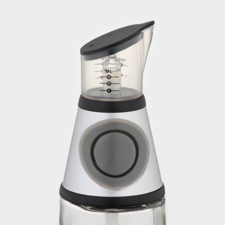 Capacity for oil and vinegar with Magistro dispenser, 500 ml, black color-2