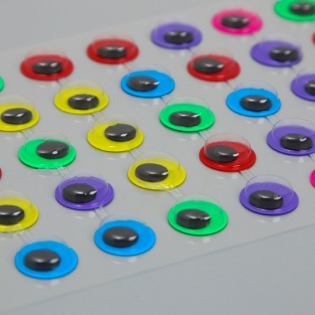 Plastic sticker "Eyes" 24x10 cm-2