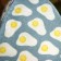 Bath cap with a print "Ovarian"
