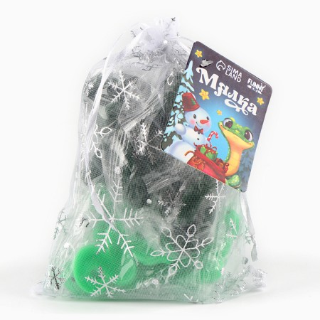New Year. Squish anti -stress “snakes”, in a bag-2