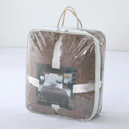 Aville cover, size 220x240 cm, mokko color-1