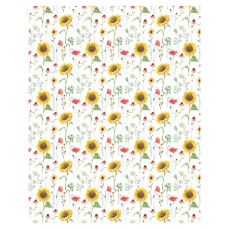 Pillow Golk "Sunflower and poppies, decorative, size 16x45 cm-1