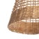 Ceiling Lamp from Rotan "Bobby" 1x120W, E27, 30x30x60 cm