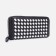 Women's wallet with lightning, black color
