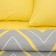 Bed linen Ethel Duet "Yellow-gray Zigzagi" 143x215- 2 pcs, 240*220, 70x70-2 pcs