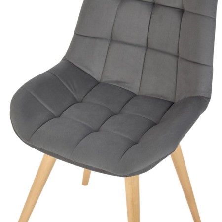 Dining stool Polini Home Verona SD, color gray-natural color-4