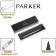 Ballpoint Parker Jotter XL K69 Matte Grey CT M, stainless steel case, blue ink