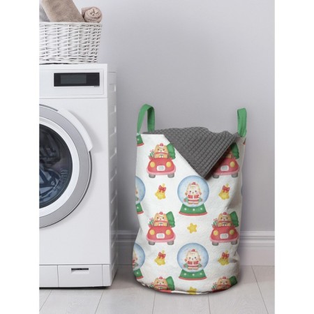 Basket for storage of things "Fairytale cats", size 35x50 cm