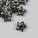 Decor for creativity Plastic "Flower-Pilist Line Lake" Crystal 1.4x1.4 cm