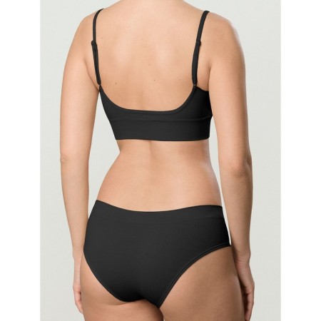 T-shirt-top for women, size m, black color-2