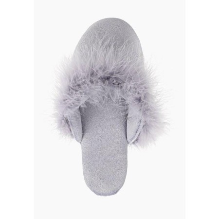 Slippers # 1 female, size 36.5, color gray color-2