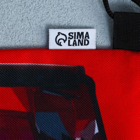 A bag for shoes with a reflective element "Racing" 30 x 40 cm-9