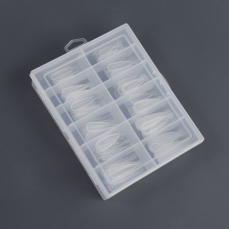 The upper forms for building in a container, 120 pcs, almonds, color transparent color-7