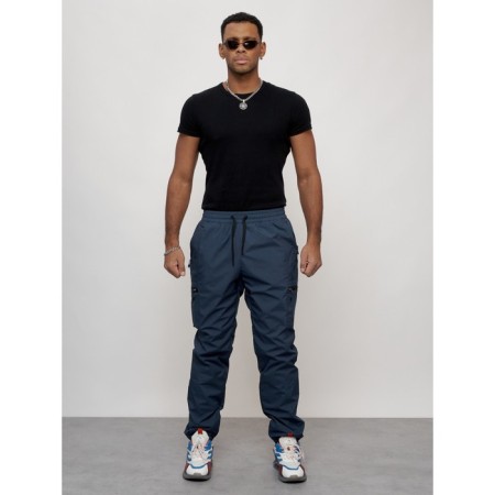 Sports male winter, size 54, blue color-2